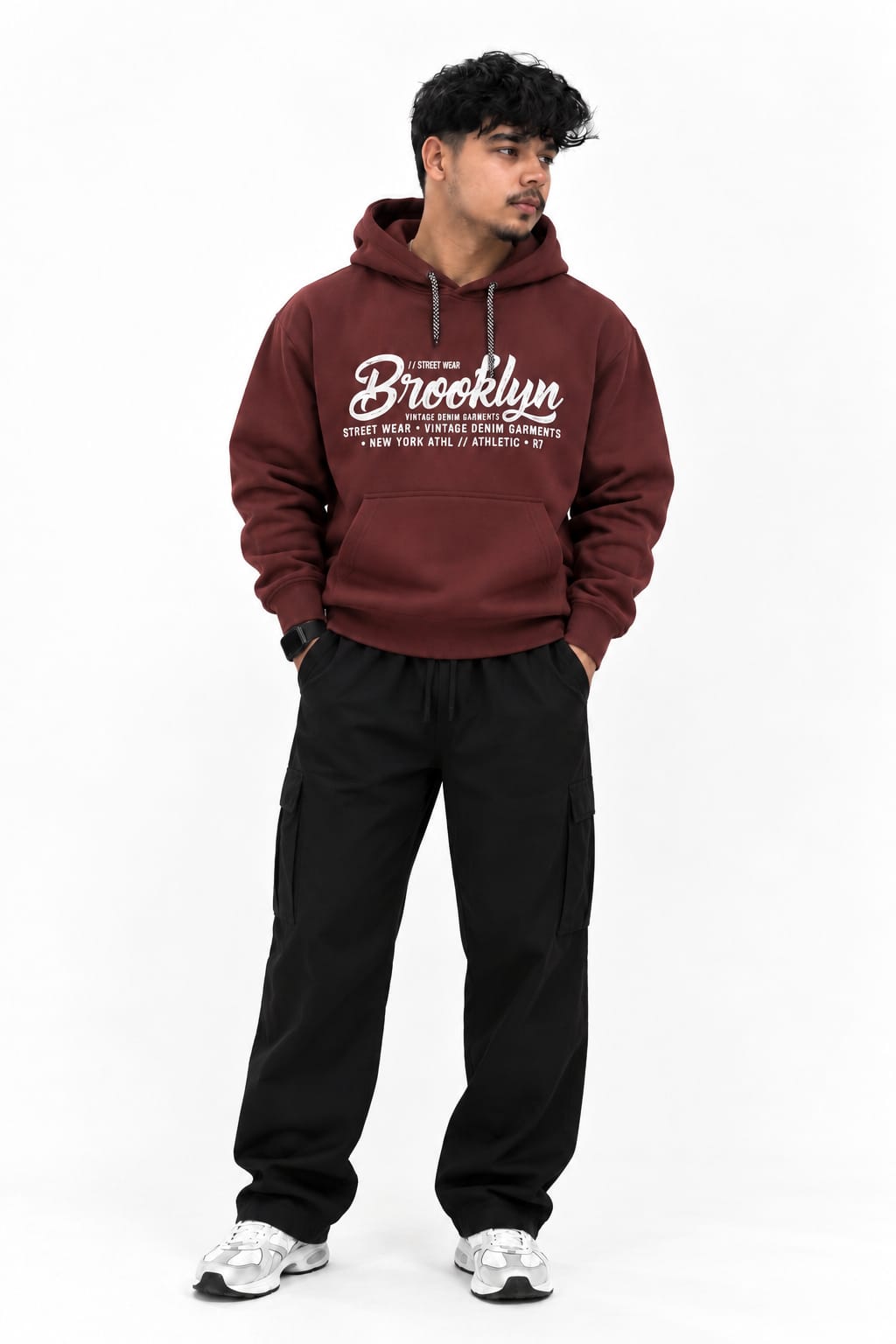 Men's Brooklyn Graphic Pullover Hoodie