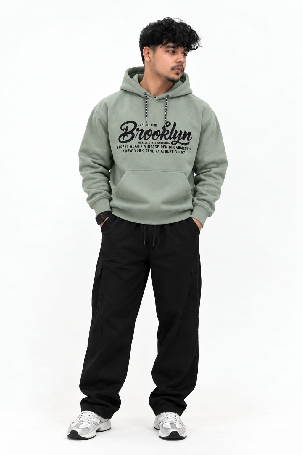 Men's Brooklyn Graphic Pullover Hoodie