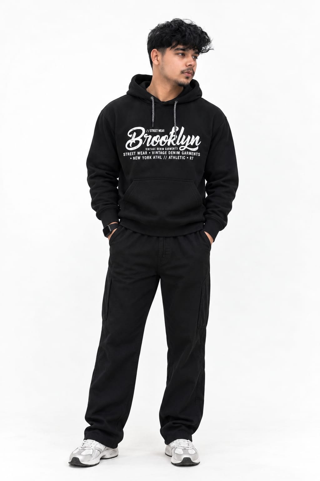Men's Brooklyn Graphic Pullover Hoodie
